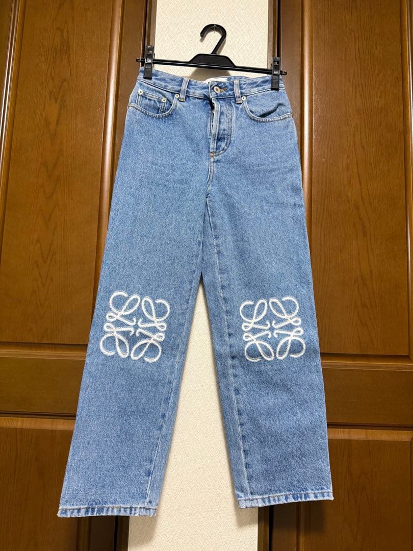 LOEWE ロエベ クロップドジーンズ 32サイズ