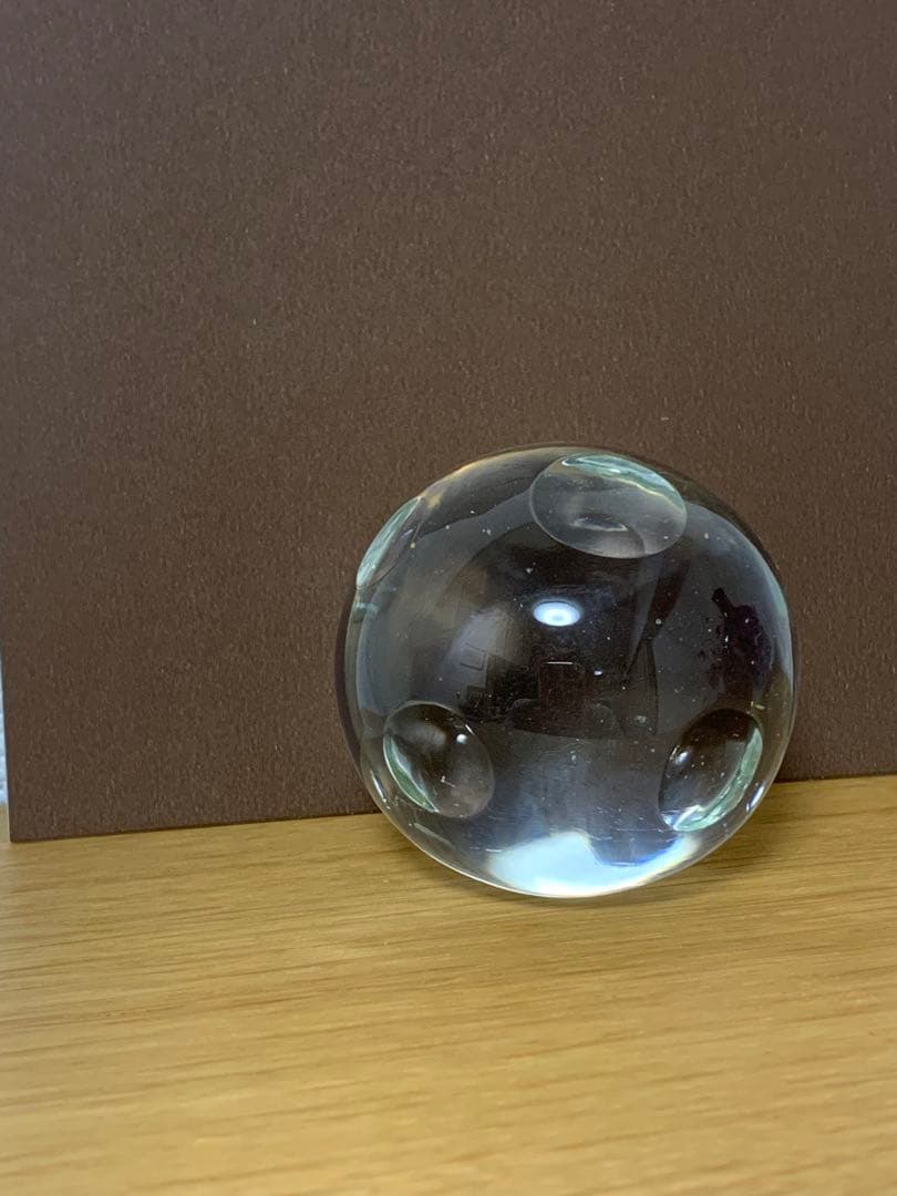 辻和美　factory zoomer ガラス　おもり　ペーパーウェイト