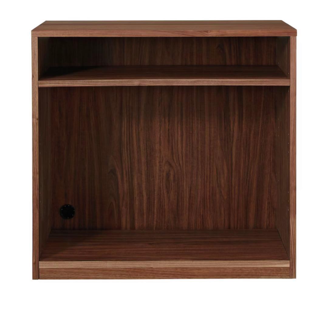 【いなり様ご購入】無印 木製シェルフ収納棚 ウォールナット