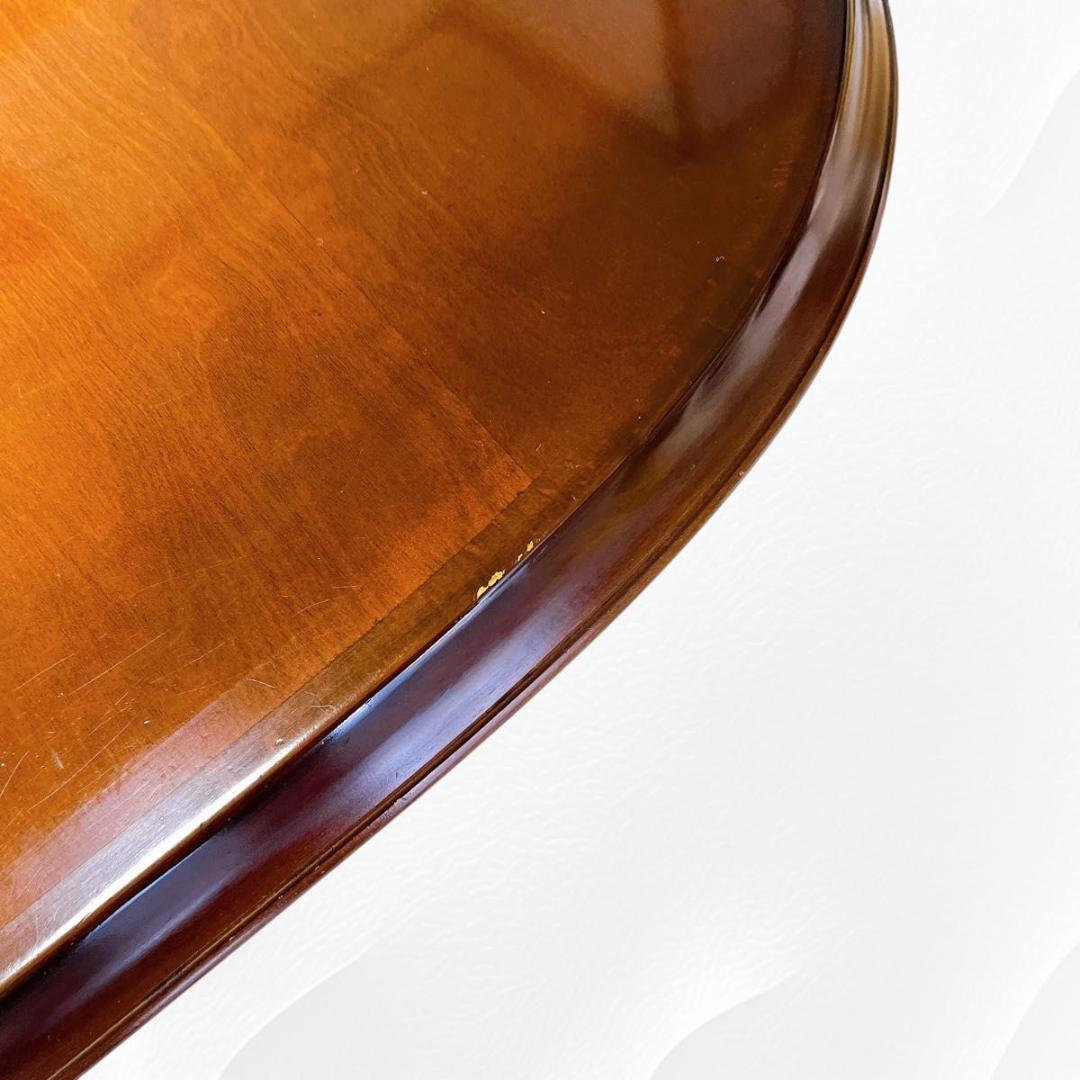 【★希少★】飛騨産業　キツツキマーク　ダイニングテーブル　オーバル型　 レトロ