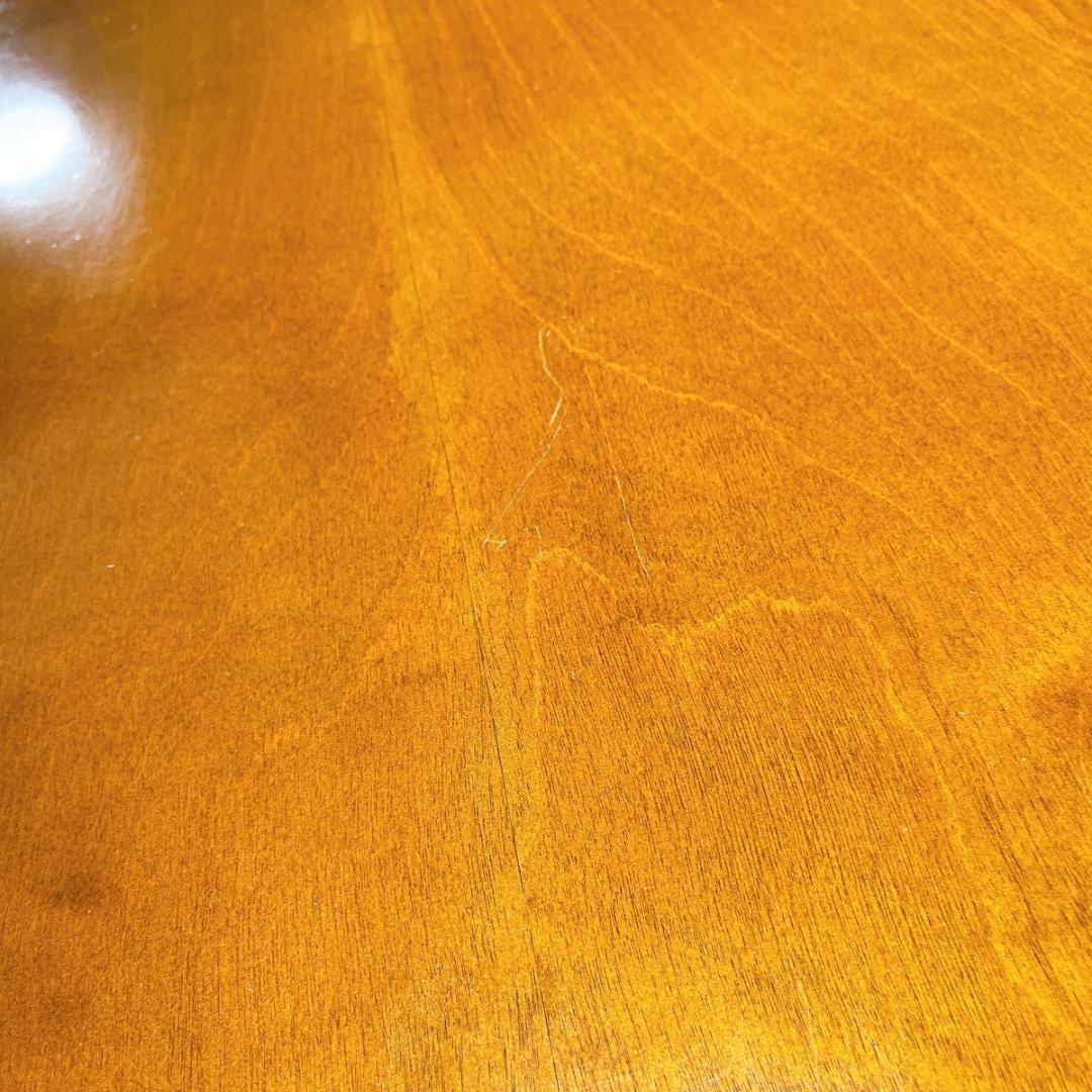 【★希少★】飛騨産業　キツツキマーク　ダイニングテーブル　オーバル型　 レトロ