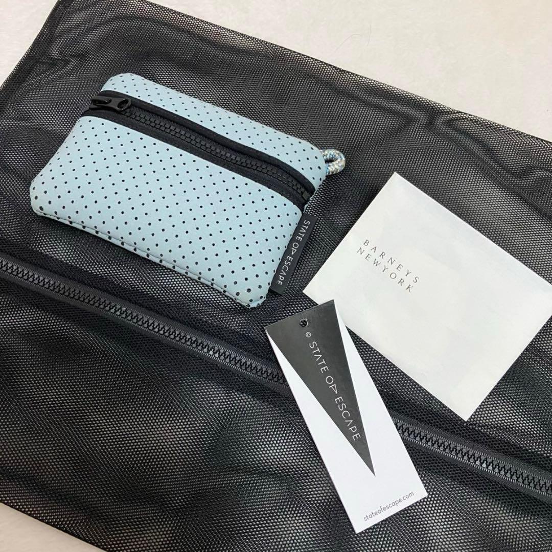 付属品完備 ステートオブエスケープ マザーズバッグ トートバッグ ブルー 大容量