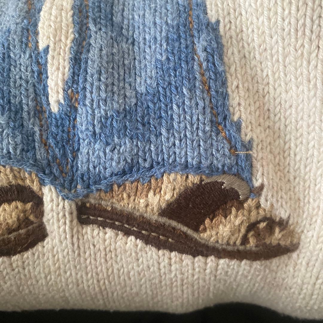 本日21:00値下げします！【Polo】人気のクマ刺繍長袖セーター