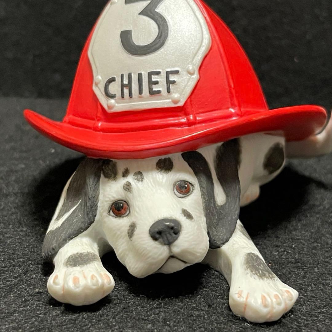 1993年ダルメシアンの子犬　陶器製　置物2個セット