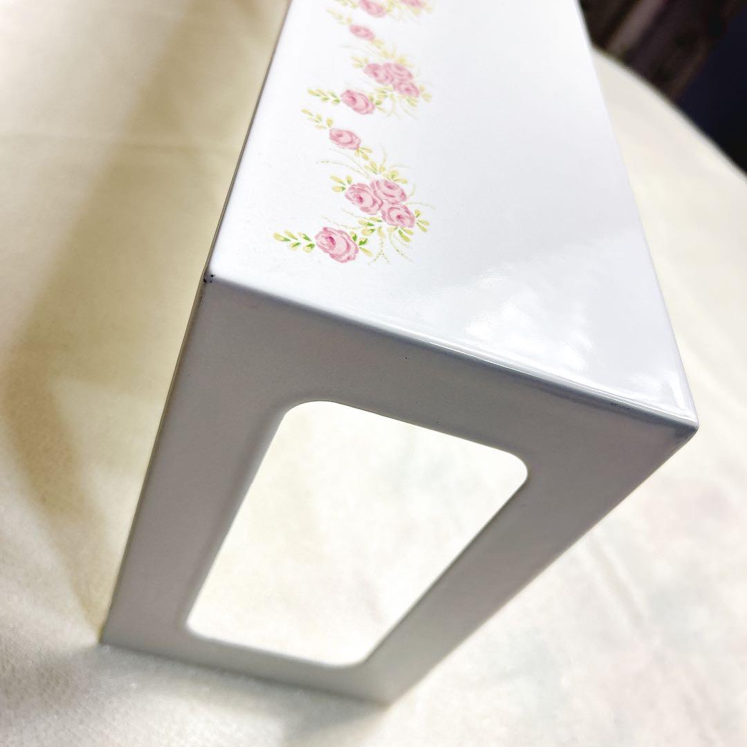 超レア❣️未使用イマン ピュアローズ ガスコンロ奥ラック imane ホーロー