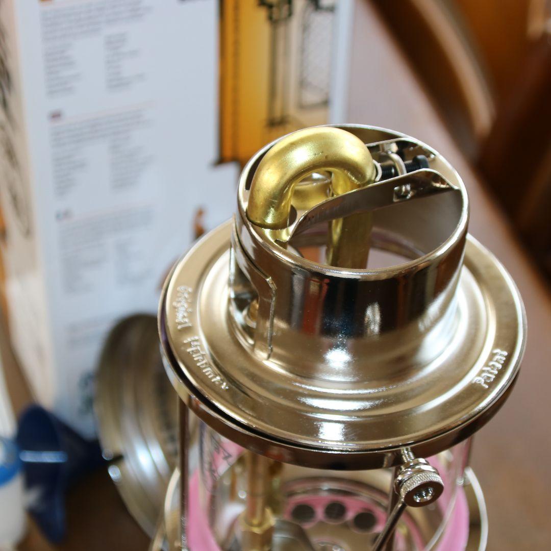 新品未使用　ペトロマックスHK500　灯油ランタン　カラー：ニッケル　正常機能品