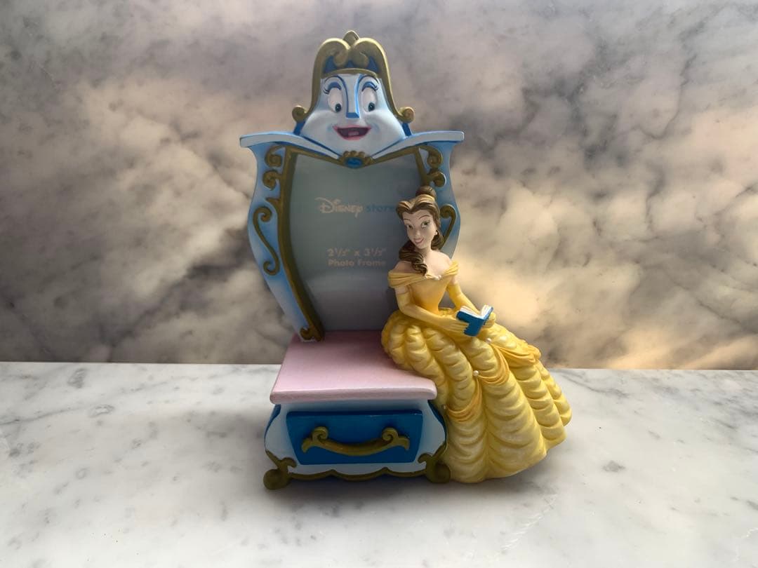 Disney 美女と野獣　ベルとワードローブ　フォトフレーム　希少商品