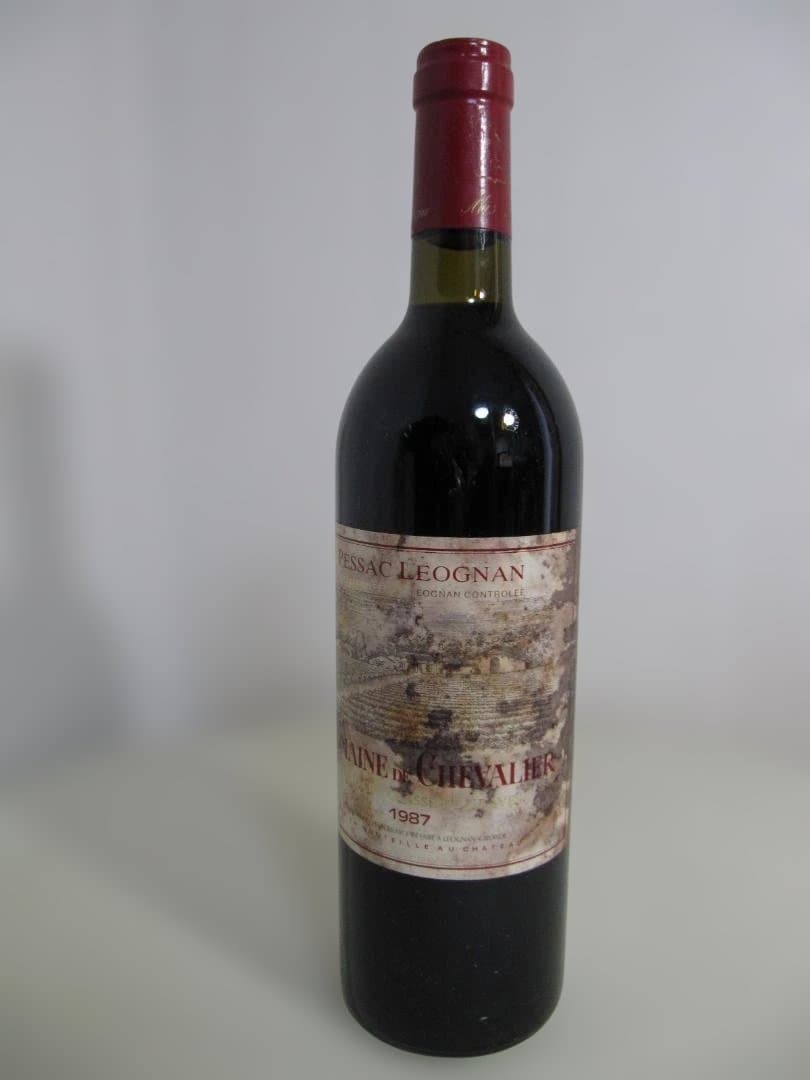ドメーヌ・ド・シュヴァリエ　1987年 赤ワイン