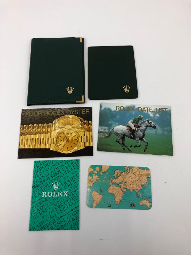C*須様 ロレックス　空き箱　外箱　内箱　小冊子　手帳カバー　カードケース　カレ