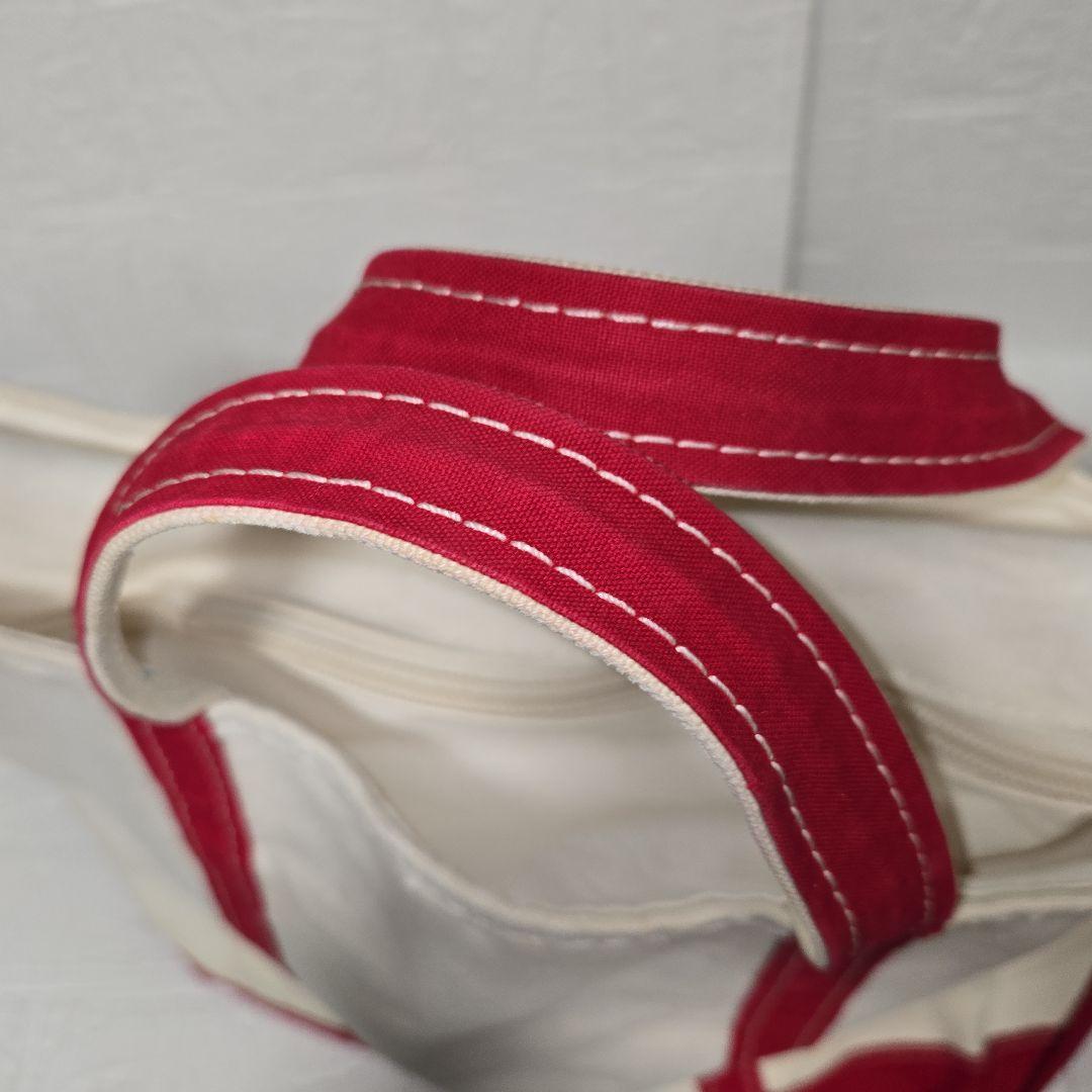 w*n様 エルエルビーン トートバッグ 80s レッド 2色タグ トーンタグ L