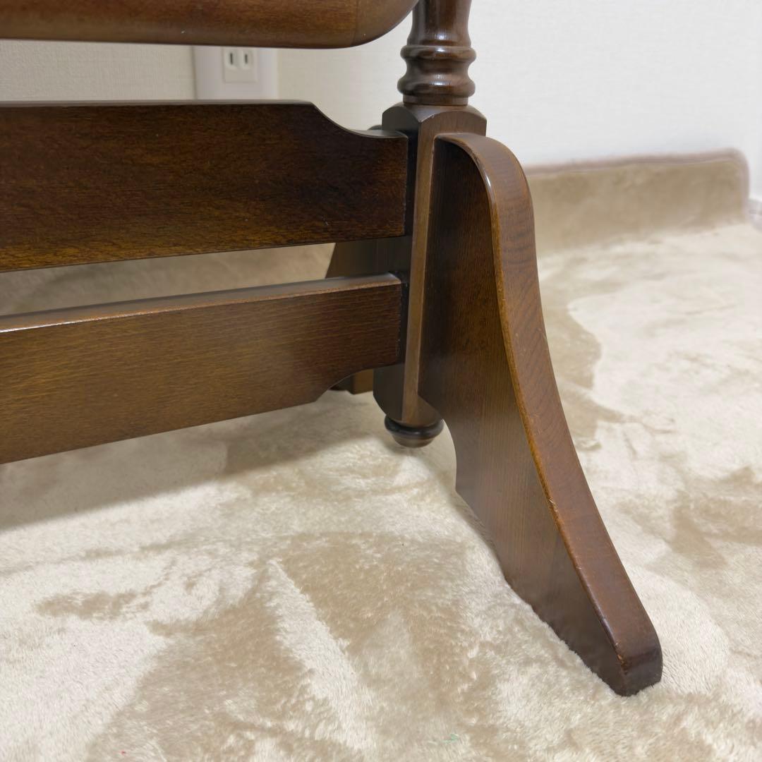 カリモク コロニアル 姿見 スタンドミラー 回転式