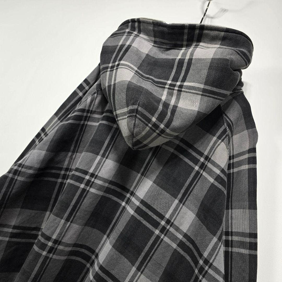 A BATHING APE　フルジップ　フーディー　パーカー　XL　チェック柄