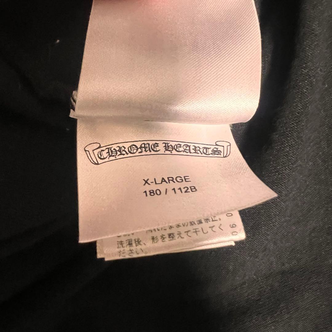 美品 クロムハーツ chrome hearts スクロールラベルロングTシャツ