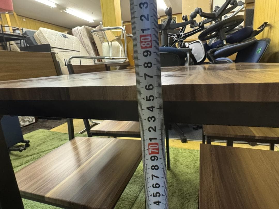 (44450W2)*ダイニングテーブルセット　椅子四つ個