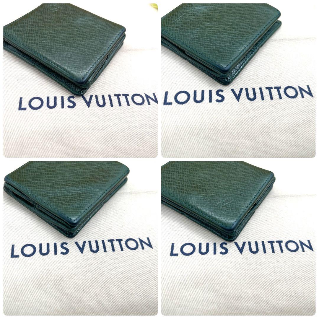 ルイヴィトン　タイガ　ケース　ポルトモネ　ボワット　小銭入 913