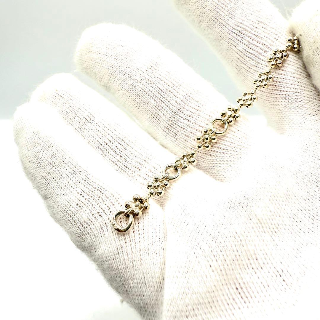 希少デザイン GUCCI グッチ インターロッキング シルバー ブレスレット