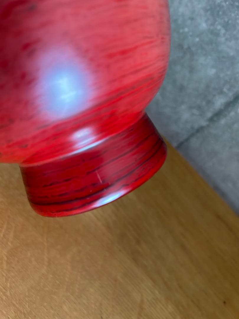 瀬戸　國勝　時代椀小六型　朱　美品