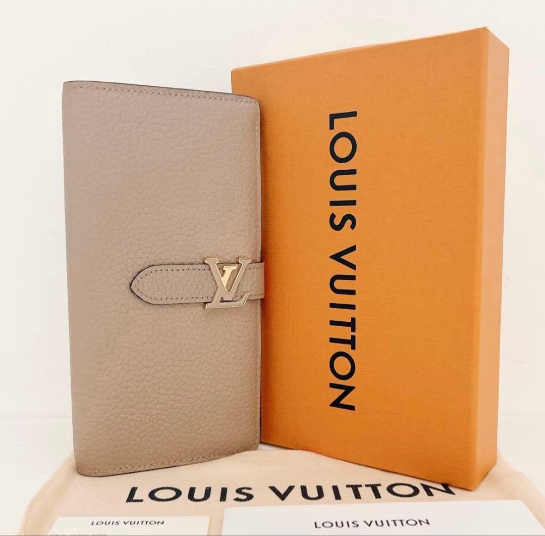 5ズ LV ヴェルティカル ウォレット カプシーヌ トリヨン