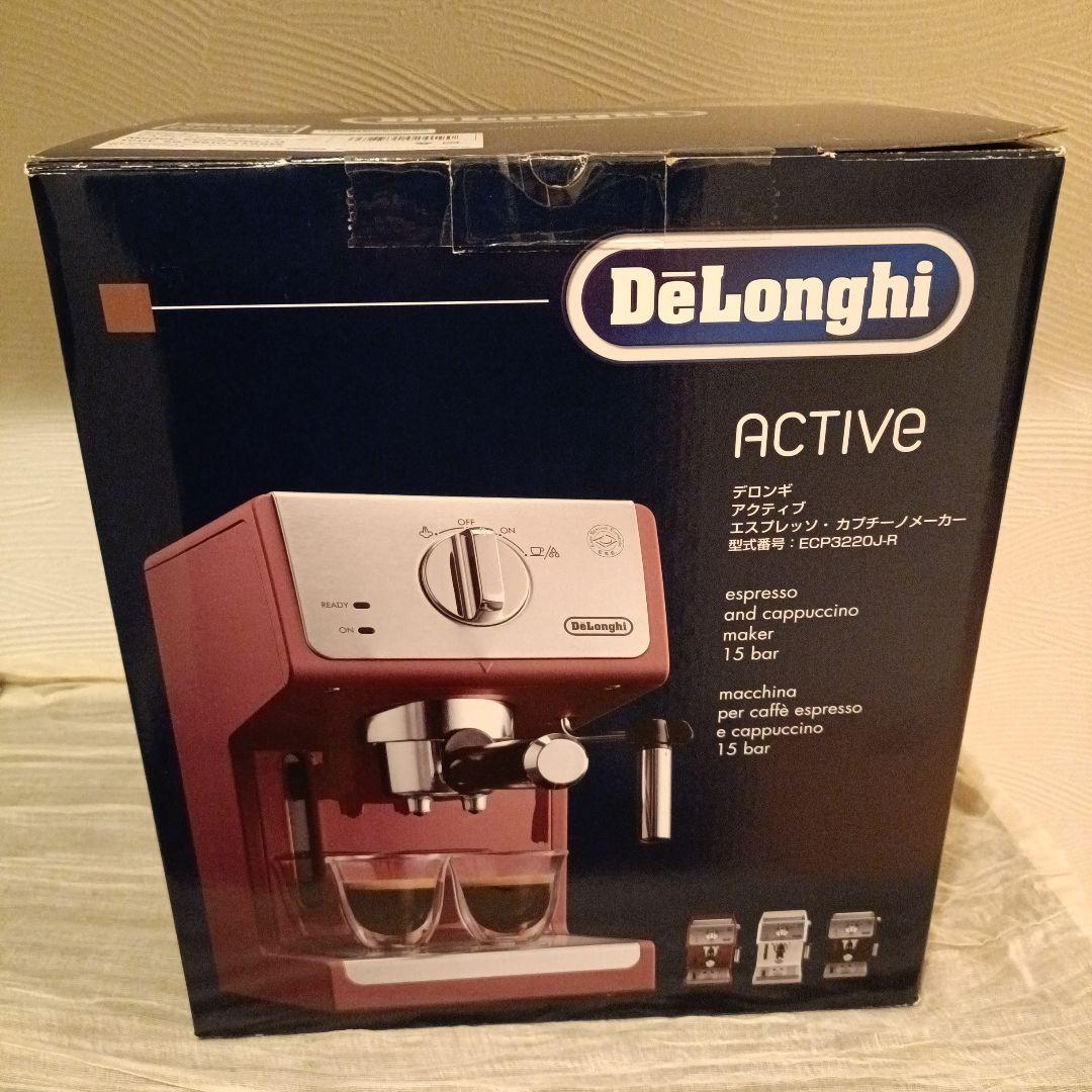 新品未使用 デロンギ エスプレッソ カプチーノ メーカー ECP3220J-R
