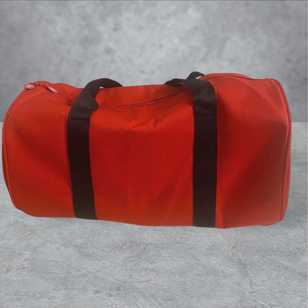 本物証明写真有り　CHANEL N°1 de ボストンバッグ レッド