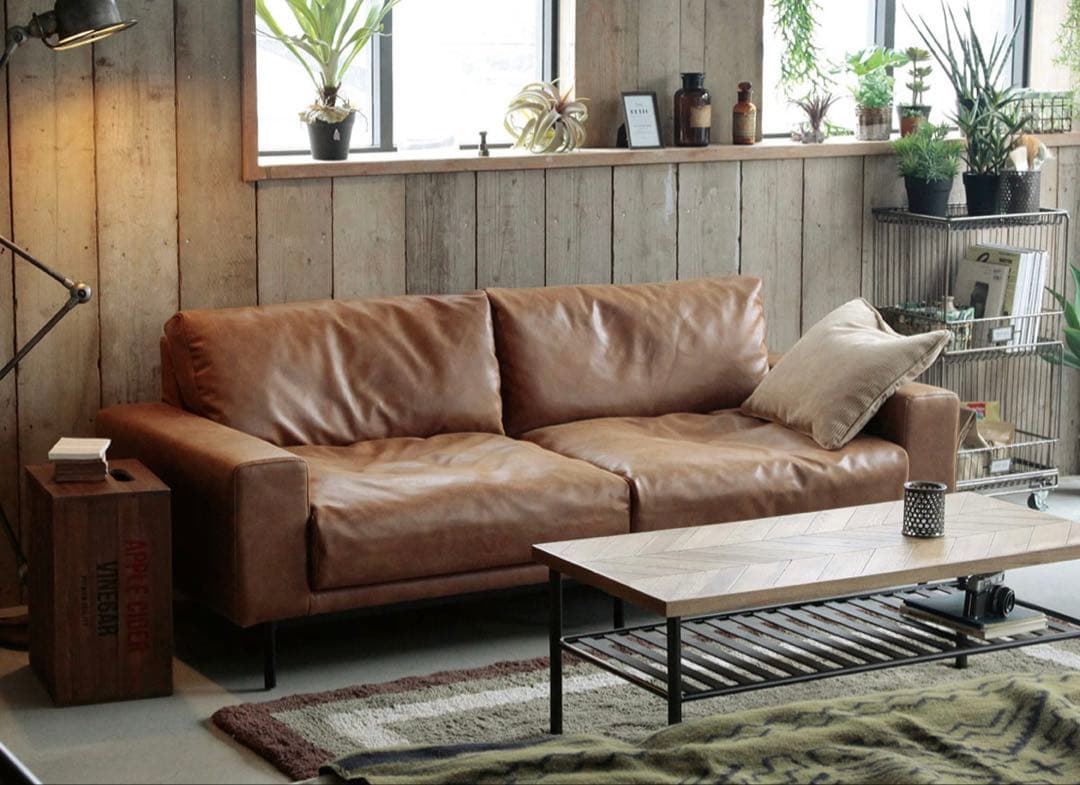 PLUTO SOFA オーカーブラウン 中古