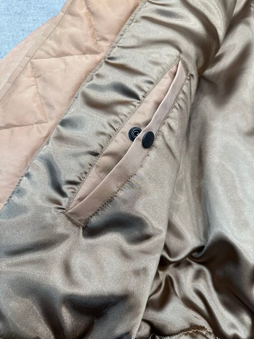 STUDIO D’ARTISAN 柿渋染めMA-1フライトジャケット L