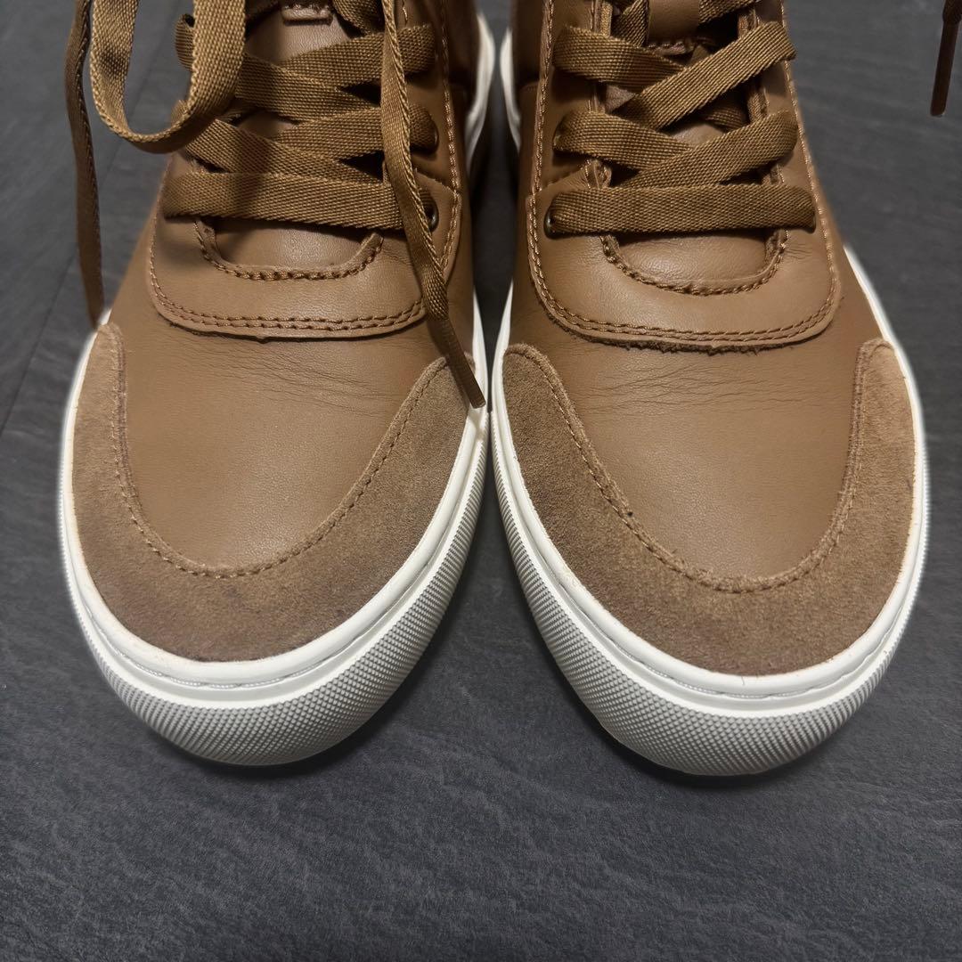 短時間着用 UGG ハイカット スニーカー ブーツ キャメル 23cm
