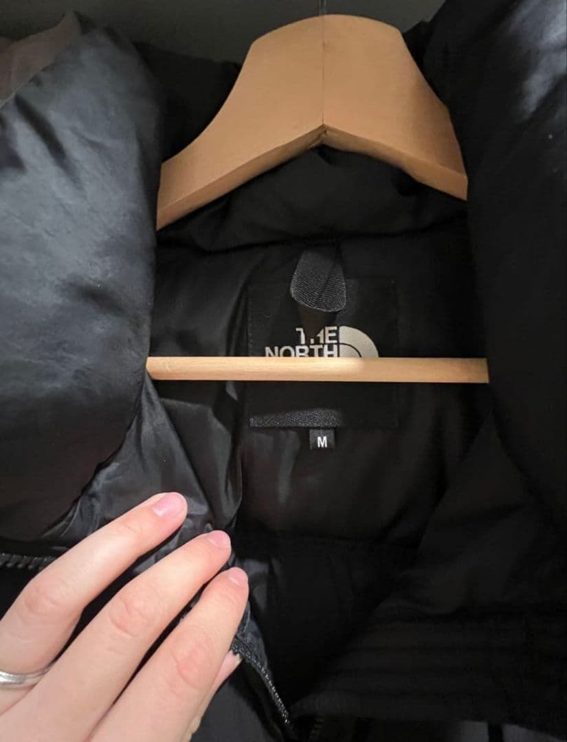 THE NORTH FACE ブラックショートヌプシジャケット