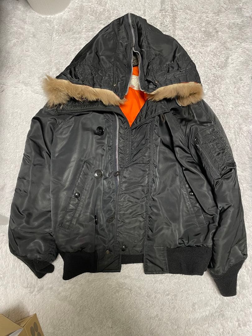 80s USA製　N2B N-2B フライトジャケット