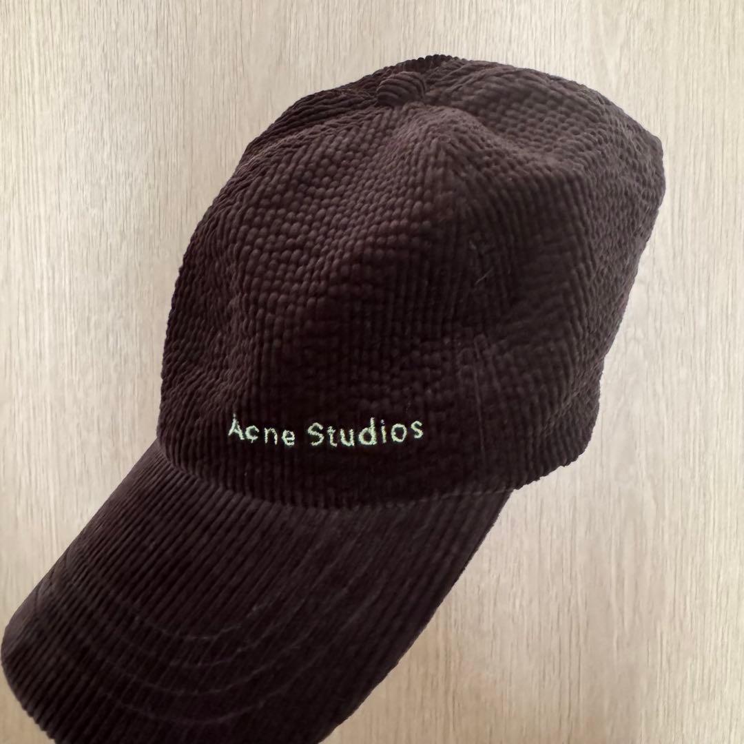 Acne Studios コーデュロイ キャップ