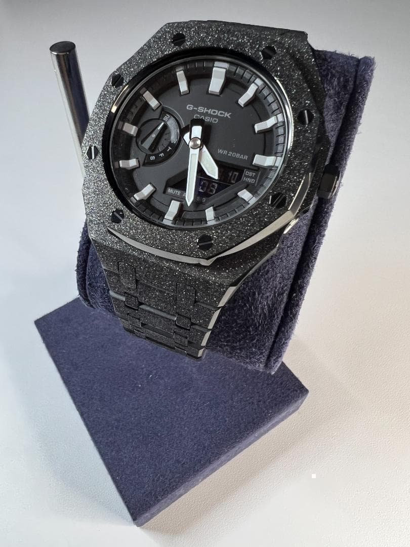 GA2100　GA-2110　フロステッド加工 カシオーク カスタム パーツＢ