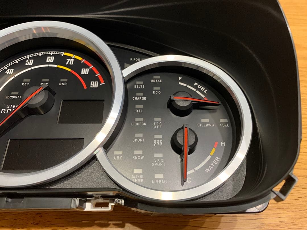 indicator メーターパネル メーターリング付き 86BRZ ZN6ZC6