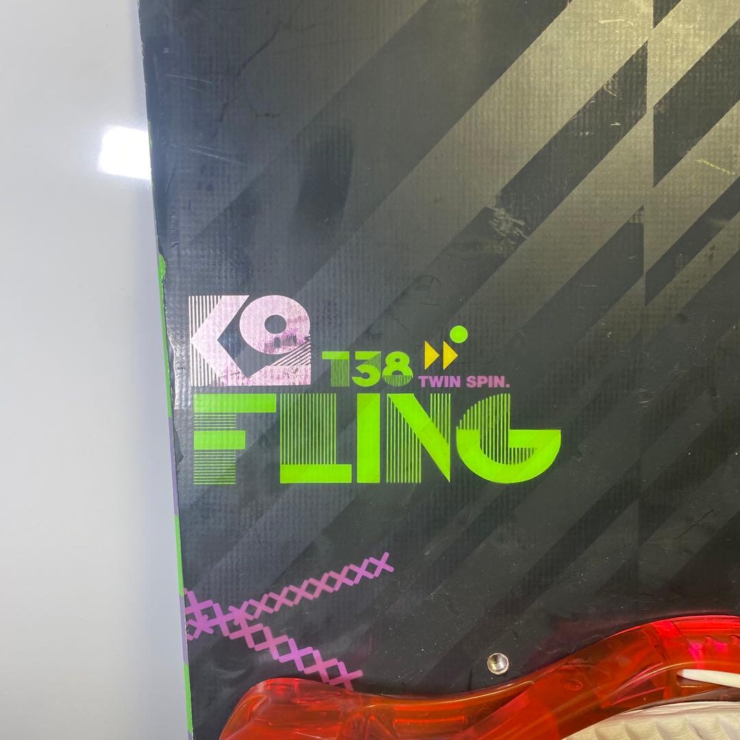 送料無料✨K2 FLING 138cm HEAD レディース　スノーボード