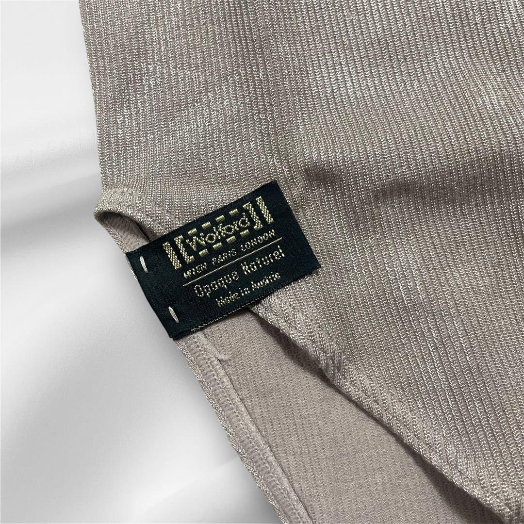 希少 Wolford ウォルフォード リブ ボディスーツ タートルネック 正規品