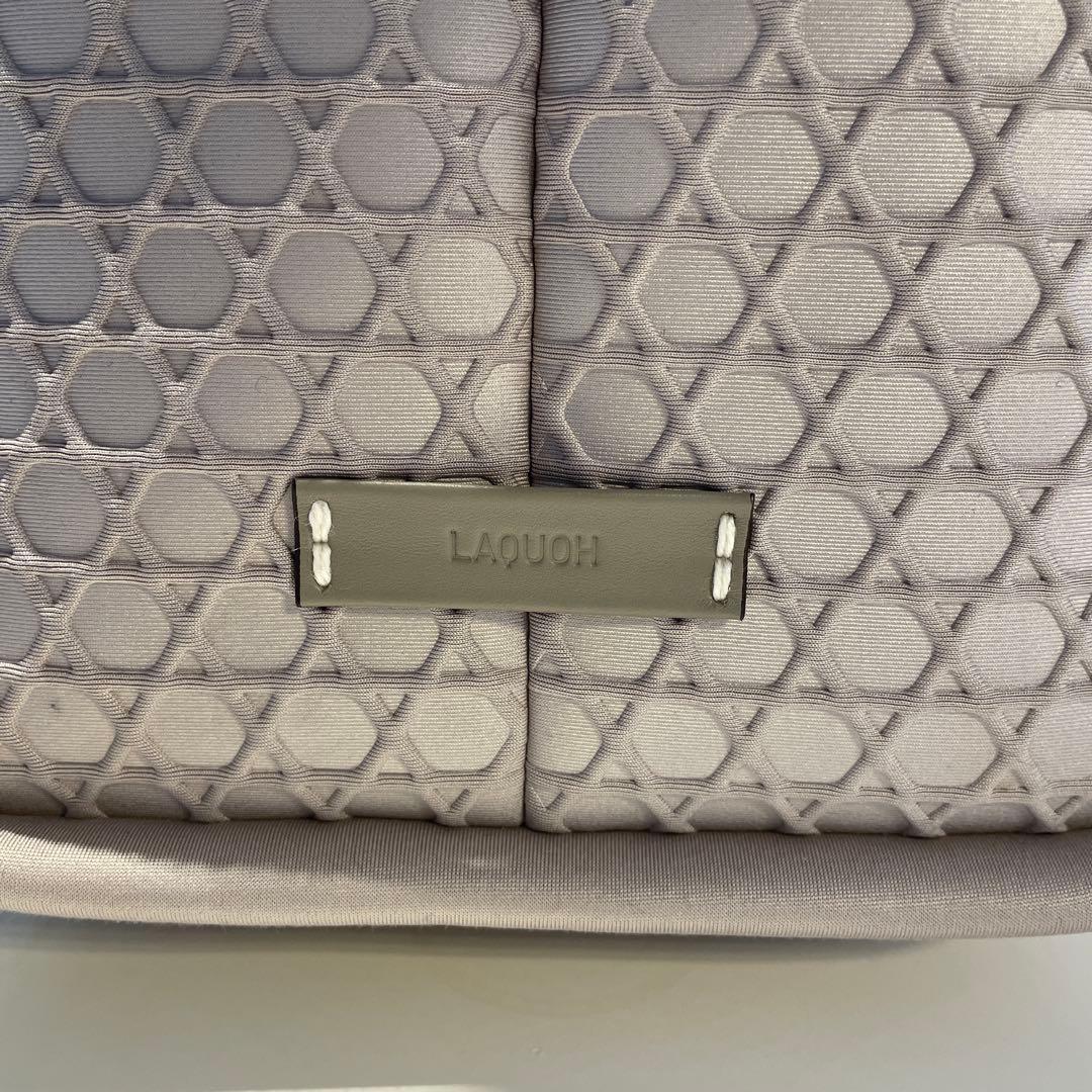 ♡極美品✨LAQUOH ラクーオ　エンボスボンディング　トート　♡