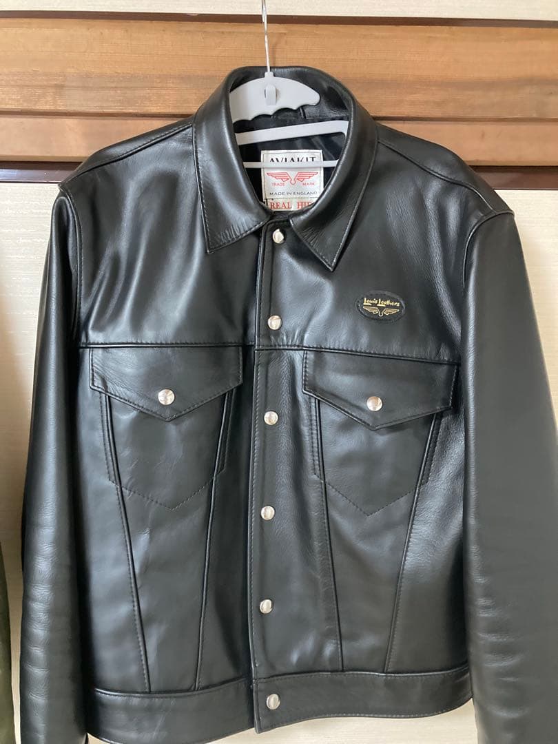 ヒロシ Lewis Leathers ウエスタンジャケット
