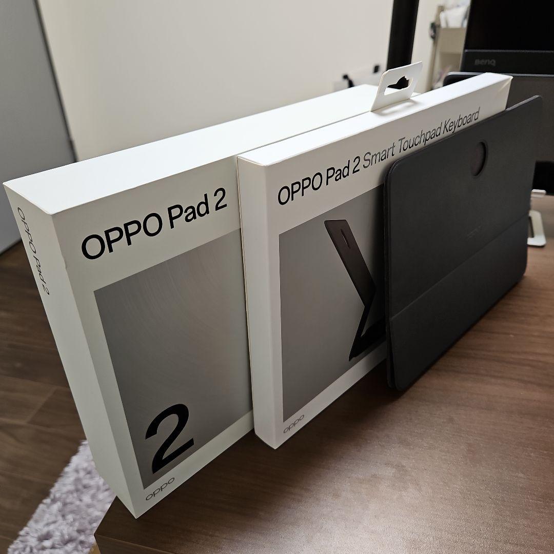 OPPO Pad 2 セット (純正スマートタッチパッドキーボード・ケース付)