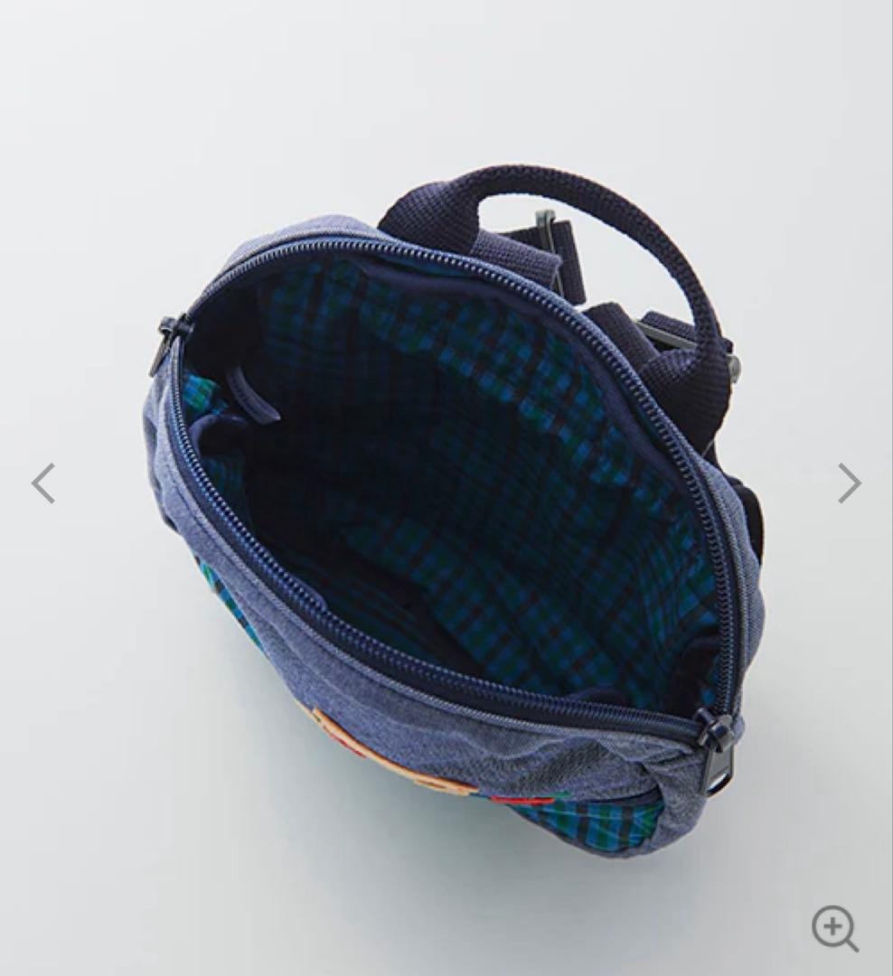 ファミリア リュックサック　ファミリアチェック　ベビーリュック