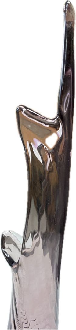 【琉球ガラス】　フラワースタンド　置物　花瓶 吹きガラス ガラス花瓶　インテリア