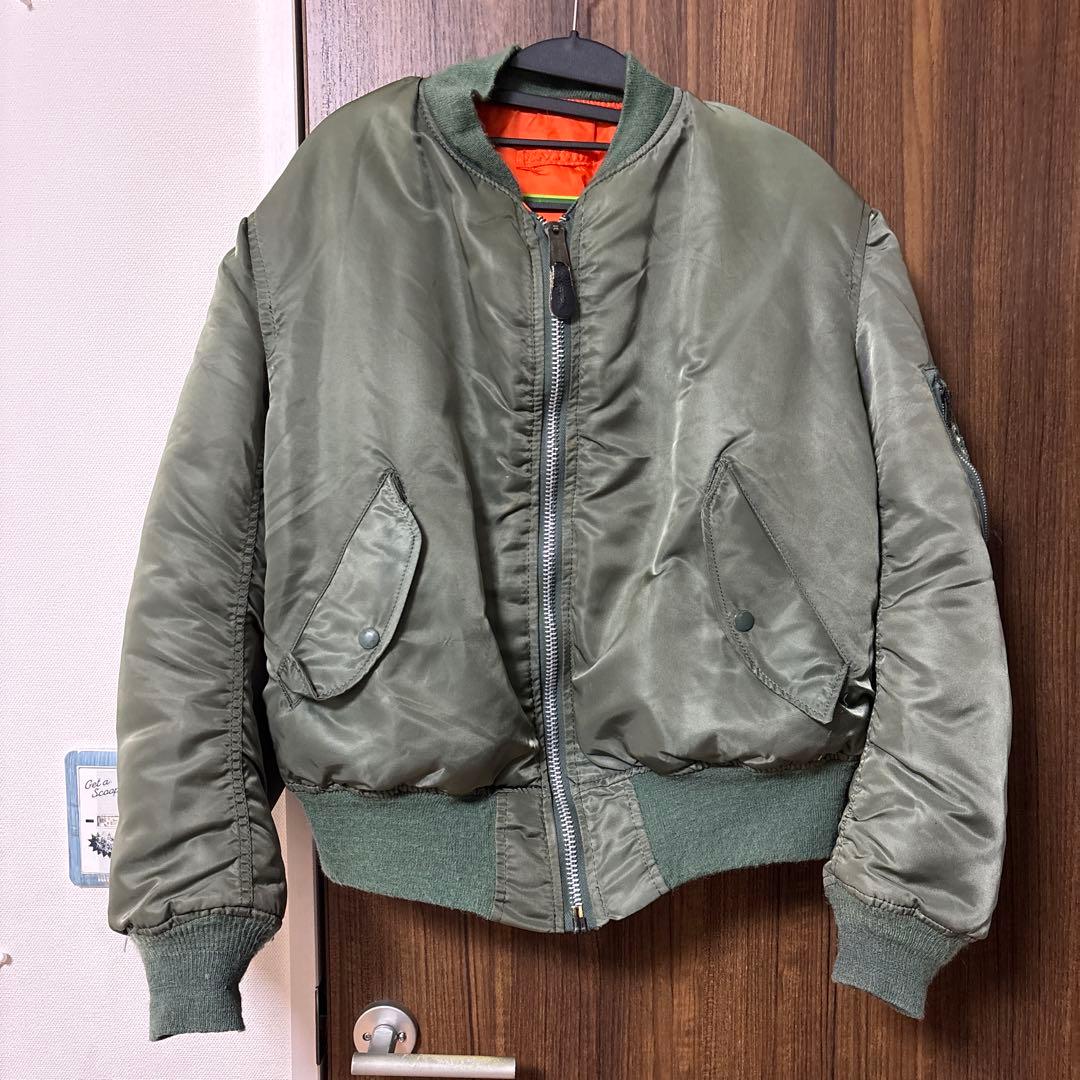 アルファインダストリーズ　MA-1 USA製　M 90s フライトジャケット