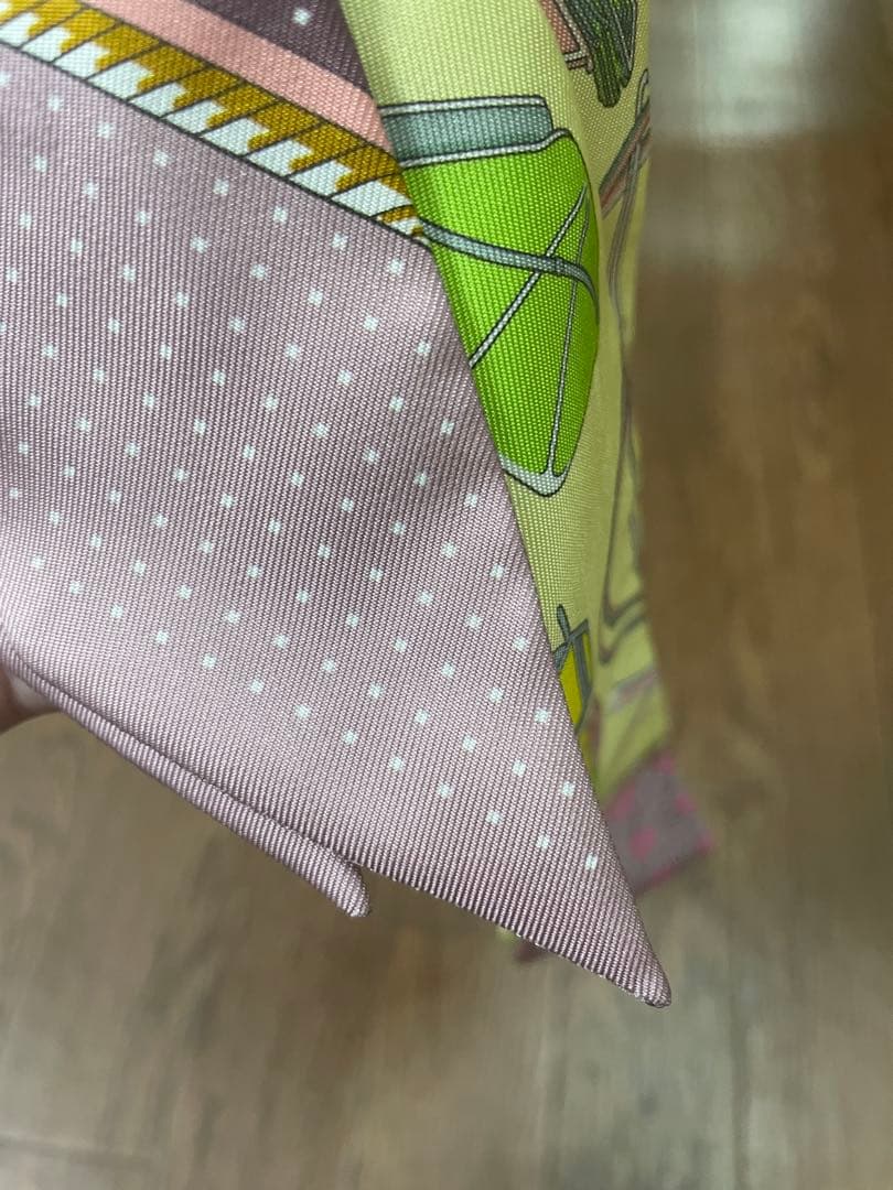 【2本】2024秋冬 エルメス リボン ツイリー スカーフ セット バーキン