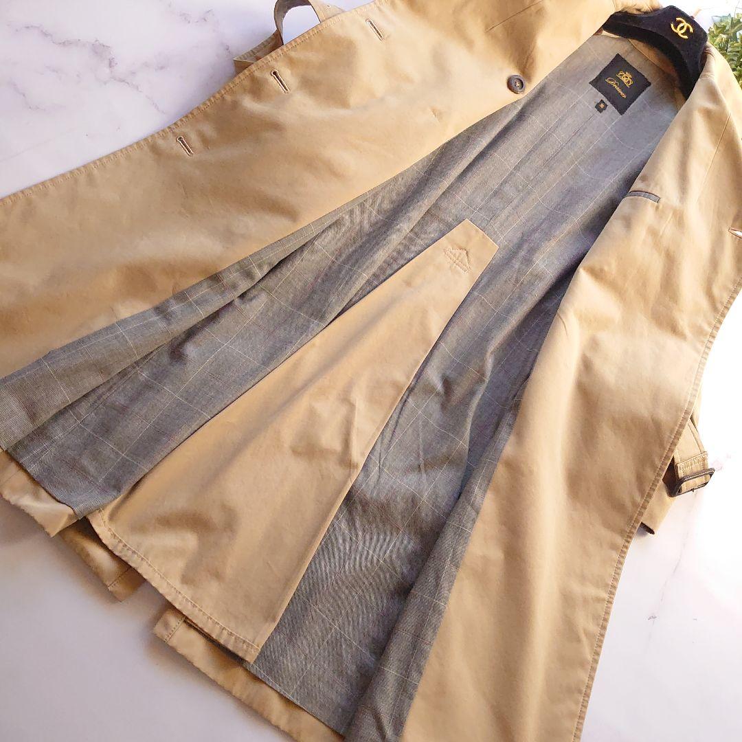 ドゥロワー トレンチコート ロング ベージュ コットン ベルト 36 S相当