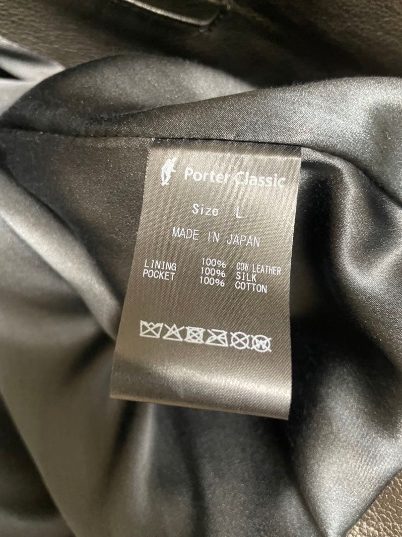 PorterClassic ダブルライダースジャケット