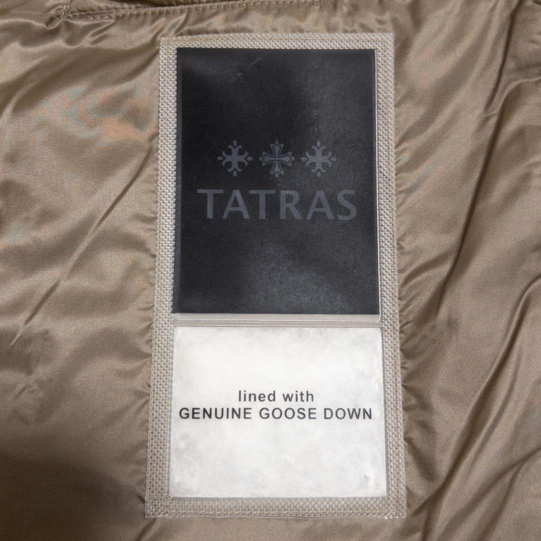 スマイル様タトラス ノーカラーダウンジャケット ライトブラウン 03