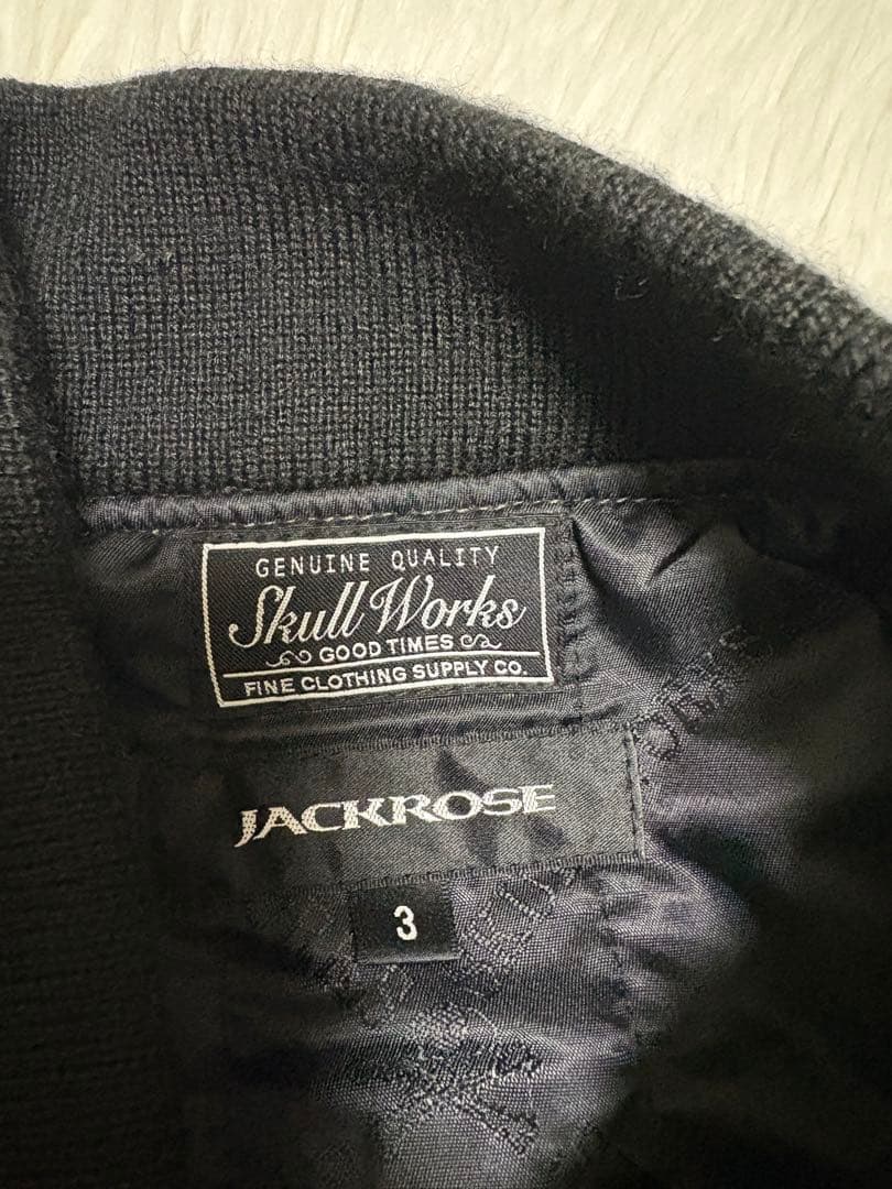 スカルワークス ジャックローズ クローズ 武装戦線 前川宗春モデル スタジャン