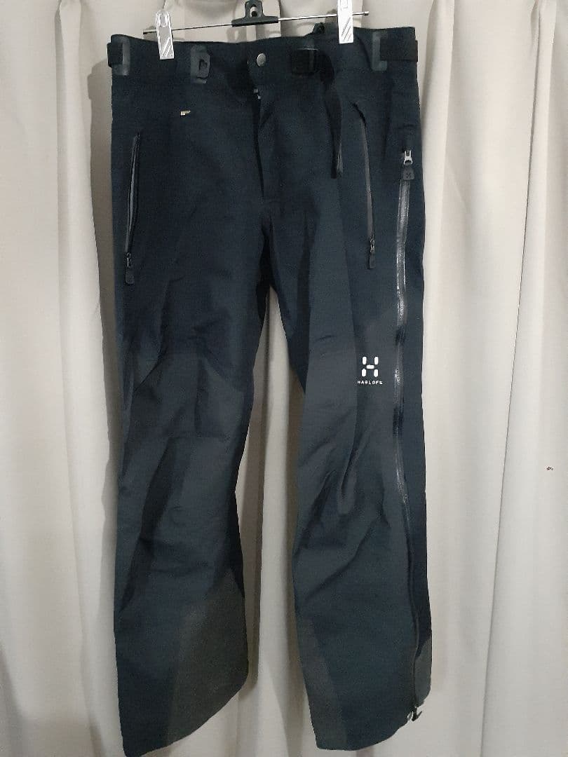 ホグロフス HAGLOFS GORETEX PRO ビブパンツ 黒