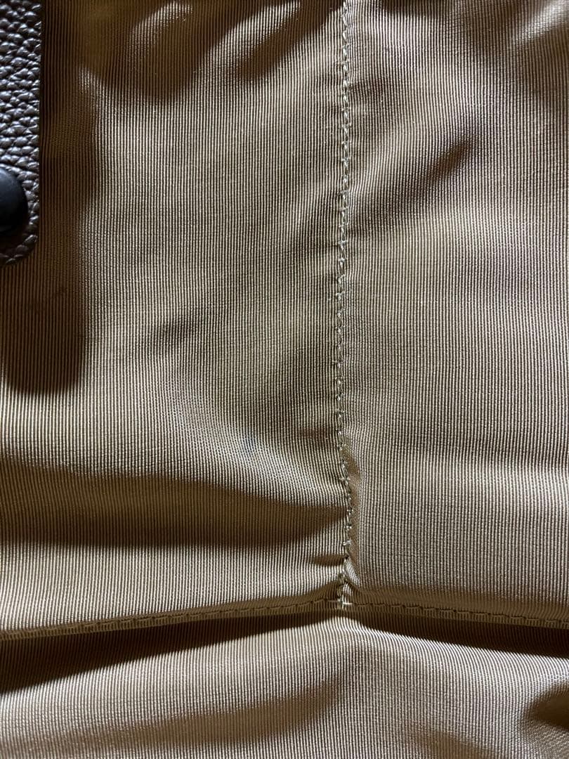 Magnu マヌー トートバッグ 大容量 グレー 革 レザー