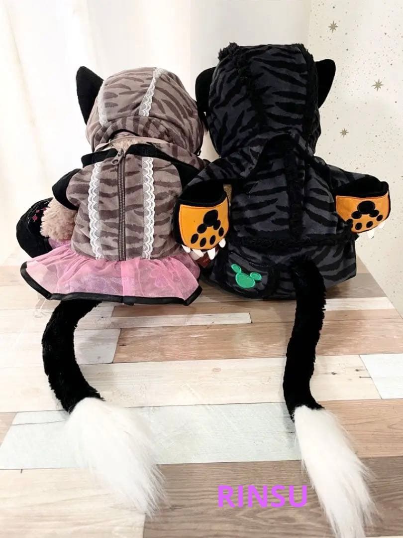 Disney Sea ハロウィン　ダッフィー シェリーメイ　ぬいぐるみ付き