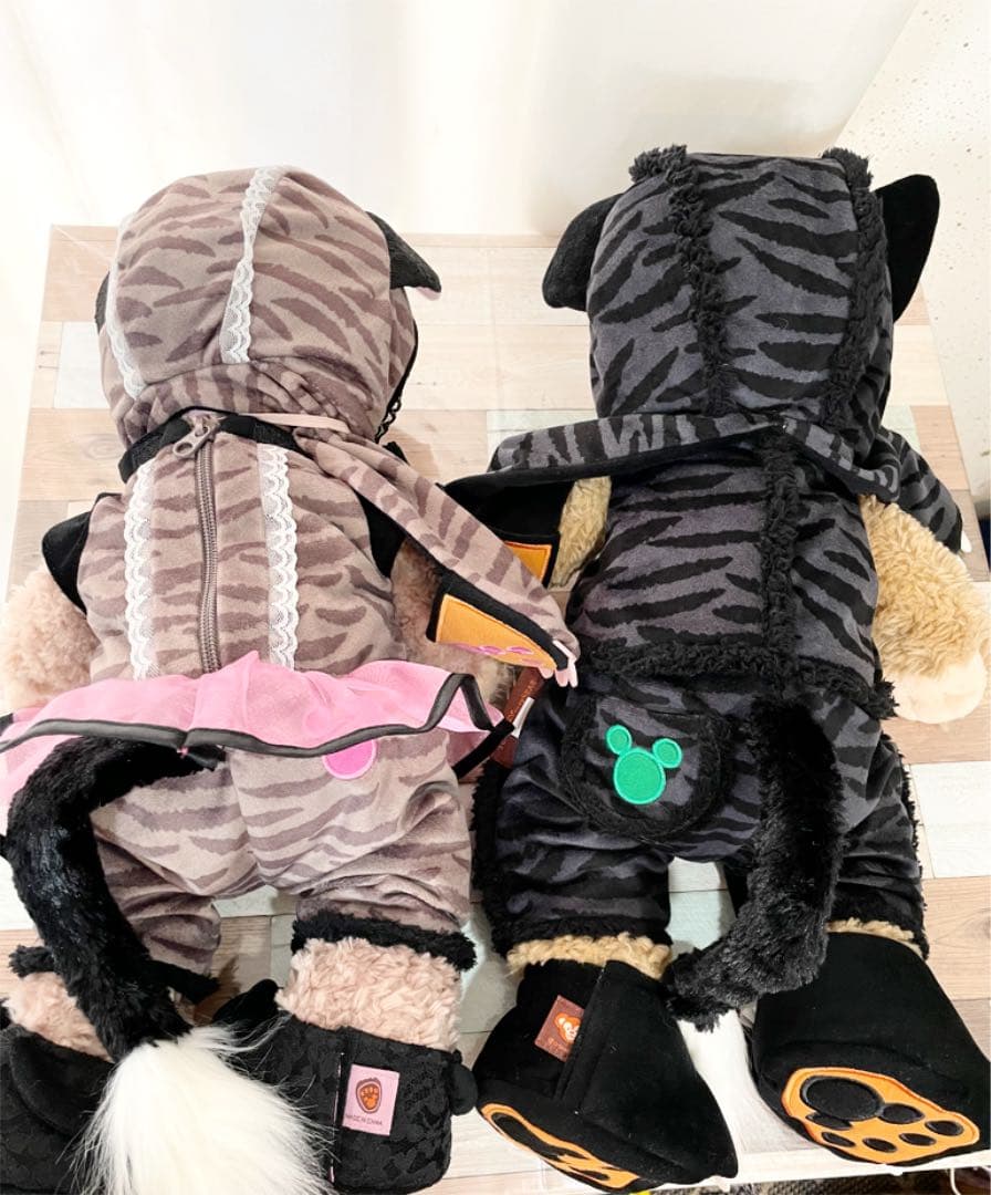 Disney Sea ハロウィン　ダッフィー シェリーメイ　ぬいぐるみ付き