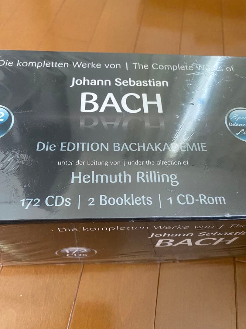 バッハ　全集　　未開封　CD 172 ブックレット　2 CD-ROM 1